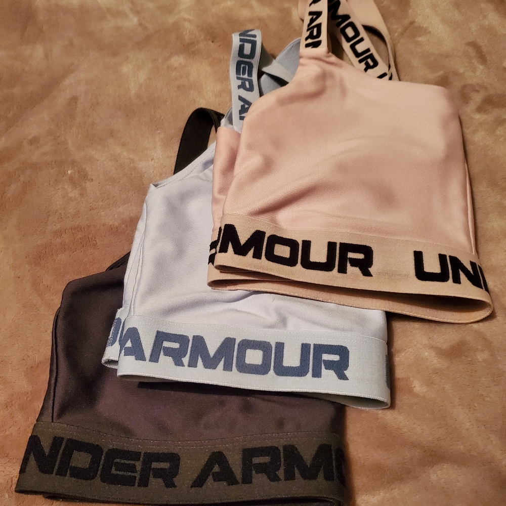 3 Under Armour Sports Bras